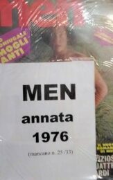 Men – Il settimanale degli uomini  (RACCOLTA semicompleta annata 1976)
