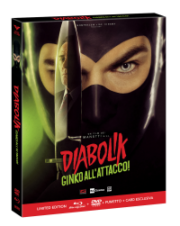 Diabolik – Ginko All’Attacco! (Blu Ray+DVD+Fumetto+Card) Limited edition