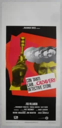 Con Tanti Cari Cadaveri Detective Stone (locandina 35×70)