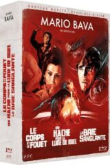 Mario Bava box: La frusta e il corpo, Il rosso segno della follia, Reazione a catena (3 Blu Ray)