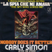 James Bond 007: The spy who loved me - La spia che mi amava (45 giri)