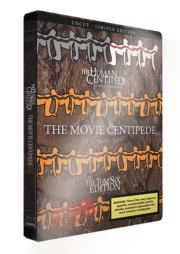 Human Centipede Trilogy Complete Sequence SOTTOTITOLATO IN ITALIANO (ltd ed Steelbook: 2 Blu-Ray)