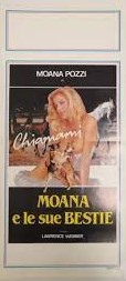 Moana Pozzi e le sue bestie (locandina 35×70)