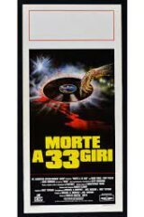 Morte a 33 giri (locandina 35x70)