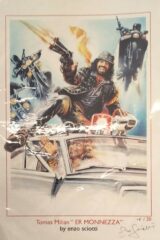 Tomas Milian "Er Monnezza" (STAMPA NUMERATA E AUTOGRAFATA DA ENZO SCIOTTI)