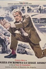 Polizia incrimina la legge assolve LP - Cinemarcord Edition Red & Black swirl vinyl