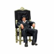 Scarface Tony Montana In His Chair Statue