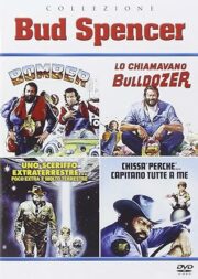 Collezione Bud Spencer – Bomber/ Lo Chiamavano Bulldozer /Chissà Perché Capitano Tutte a Me / Uno Sceriffo Extraterrestre… Poco Extra e Molto Terrestre (4 DVD)