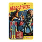 Mars Attacks Mars Alien 2 Gun + Burning Dog Reaction Figure