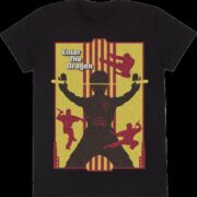 Bruce Lee Enter The Dragon - I 3 dell'Operazione Drago T-SHIRT