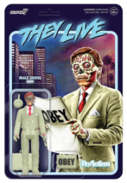 They Live Essi vivono Male Ghoul Reaction Figure (Glow)