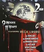 Horror Classics featuring Bele Lugosi - 9 movies 11 hours (2 DVD)