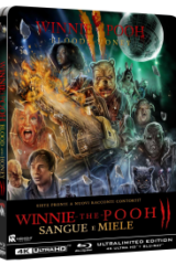 Winnie The Pooh: Sangue E Miele 2 (Steelbook) Blu-Ray 4K Ultra Hd+Blu-Ray+Booklet