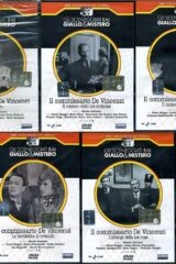 Gli sceneggiati RAI: giallo e mistero – IL COMMISSARIO DE VINCENZI (5 DVD)
