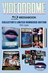 Videodrome (Collector'S Limited Numbered Edition Mediabook) Blu Ray + Poster + Cartoline
