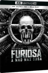 Furiosa: A Mad Max Saga - Ltd Black & Chrome Steelbook (4K Ultra Hd)