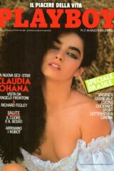 Playboy (edizione italiana) 1985 - Marzo CLUADIA OHANA
