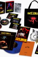 Deliria DELUXE MASK BAG EDITION – ONLY 49 COPIES  Bluray + DVD + CD + LP + Gadgets