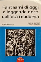 Fantasmi di oggi e leggende nere dell'età moderna (cover B) Il libro perduto del film Profondo Rosso