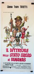 Dittatore dello stato libero di Bananas (locandina 35×70)