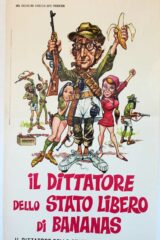 Dittatore dello stato libero di Bananas (locandina 35x70)