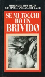 Se mi tocchi ho un brivido (racconti)