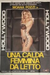 Moana Pozzi - Una calda femmina da letto (manifesto cinematografico originale)