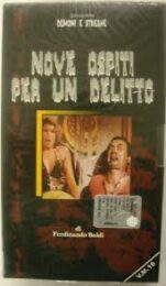 Nove ospiti per un delitto (VHS)