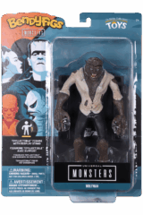 UNIVERSAL MONSTERS L'uomo lupo - Wolfman BENDYFIGS