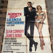 Agente 007 - Licenza Di Uccidere (Manifesto cinematografico originale 100x140)