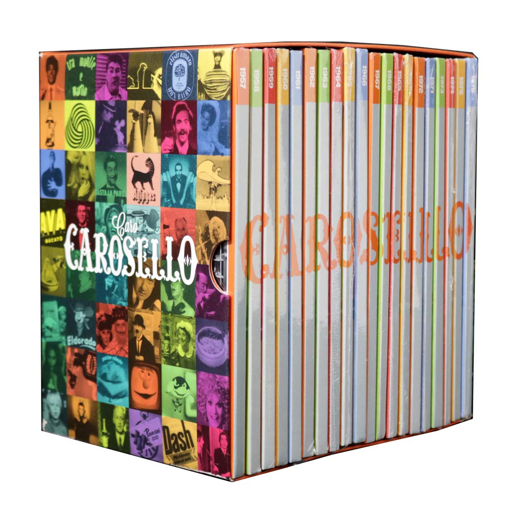 Caro Carosello – Dal 1957 al 1976 (collezione COMPLETA 20 DVD + RACCOGLITORE)