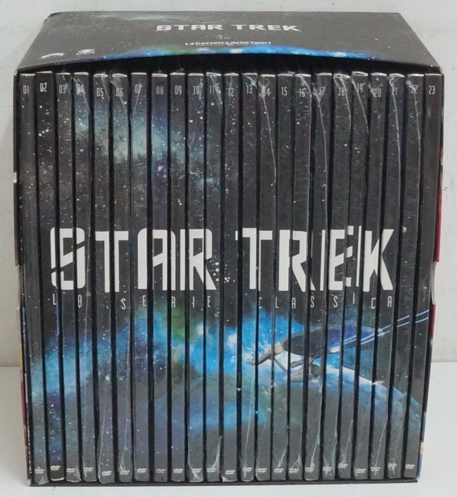 Star Trek – La serie classica Collezione completa (23 DVD editoriali)