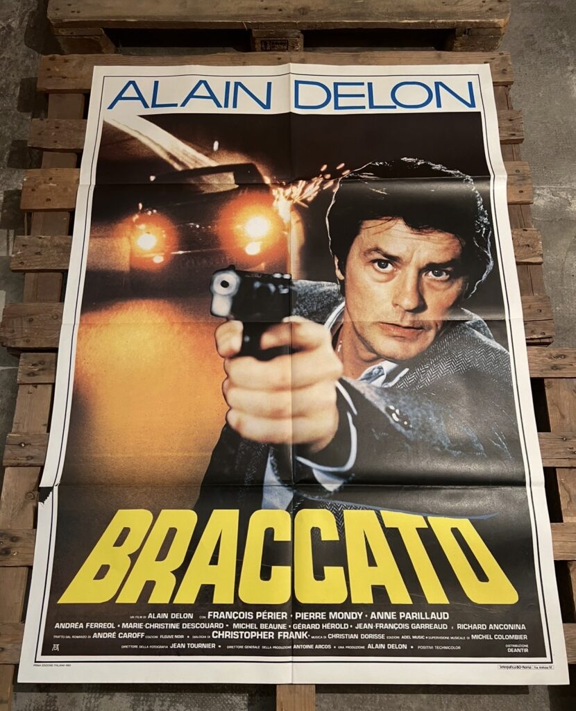 Braccato (Le Battant) (Manifesto cinematografico originale 100×140)
