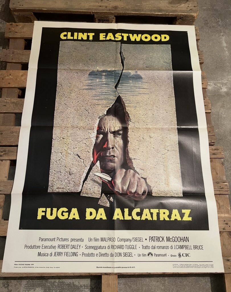 Fuga Da Alcatraz (Manifesto cinematografico originale 100×140)