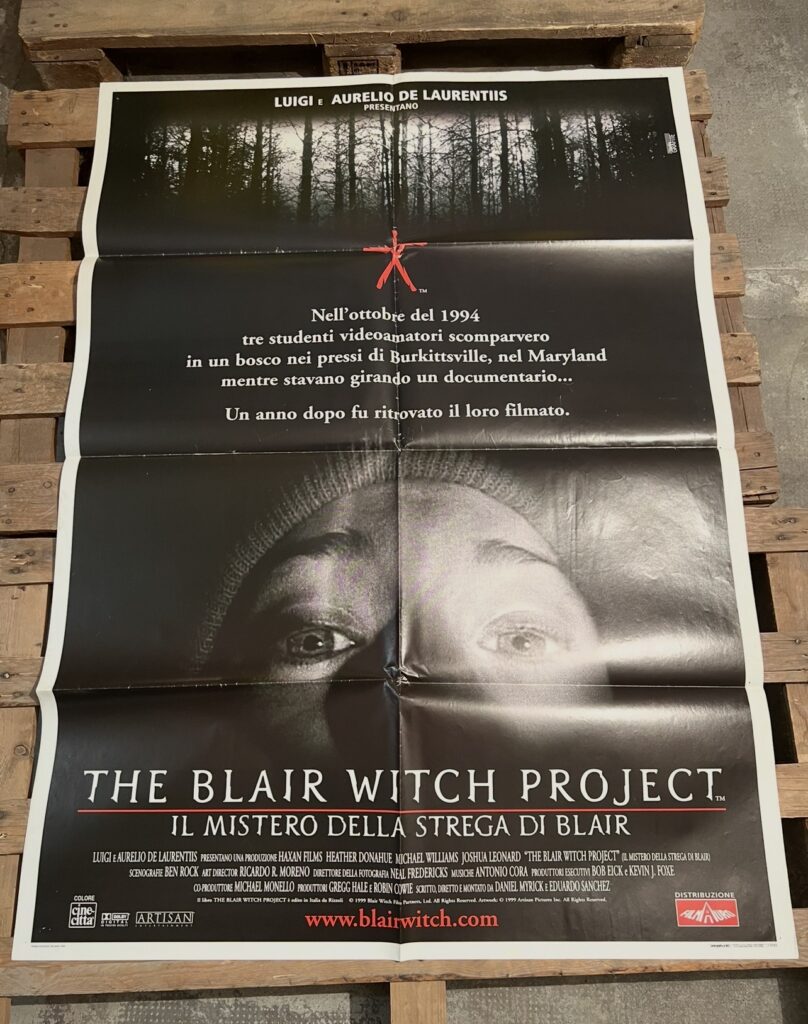 Blair Witch Project, The (Manifesto cinematografico originale 100×140)