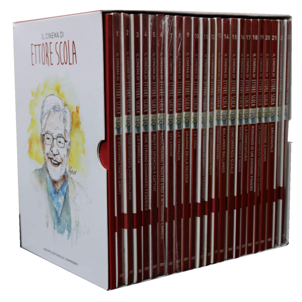 Cinema di Ettore Scola, Il – Collezione completa (23 DVD + Libro)