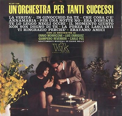 Morricone, Bacalov, Reverberi, Pes – Un’Orchestra Per Tanti Successi (LP)