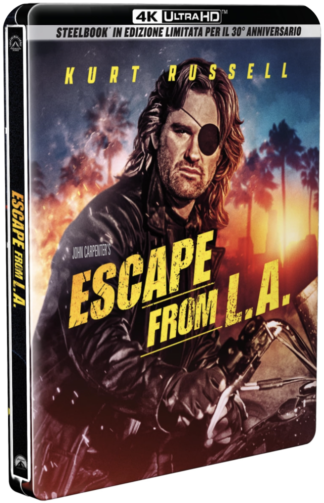 Fuga Da Los Angeles (30 Anniversario – Steelbook) 4K UHD