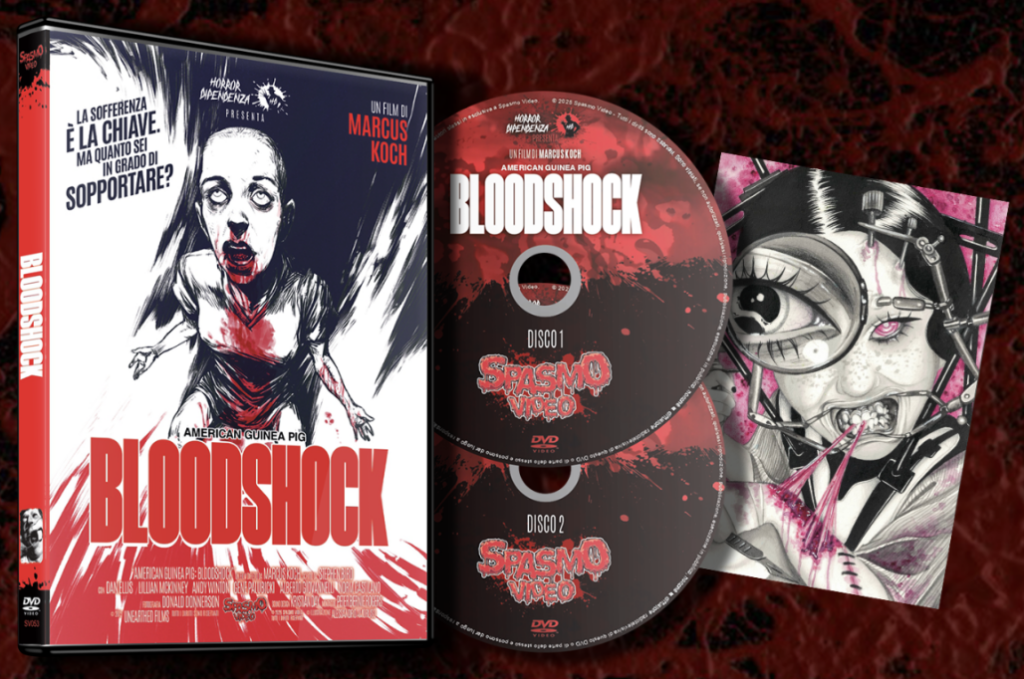 Dal 07/2026 American Guinea Pig: Bloodshock – Limited 100 pezzi (DVD + CARD)