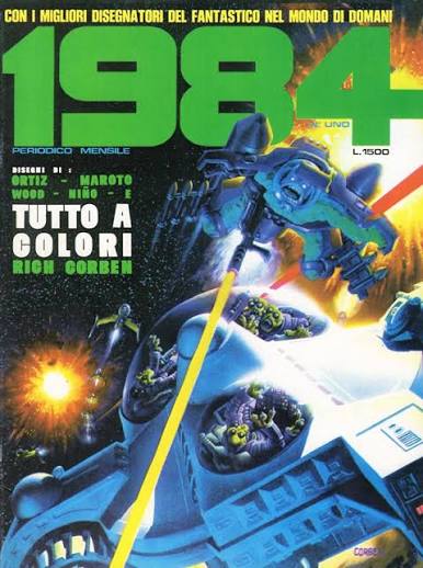 1984 – Rivista di fumetti d’autore di fantascienza – n. 1