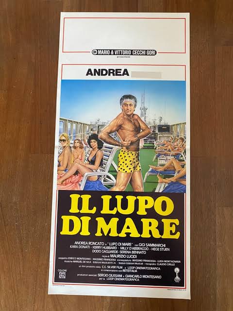 Andrea Roncato – Il lupo di mare (locandina 35×70)