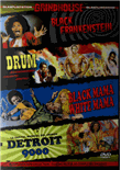 Grindhouse Blaxploitation: Black Frankenstein+Drum+Black Mama, White Mama+Detroit 9000