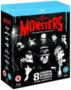 Universal Monsters – The Essential Collection (Ltd Ed) (8 Blu-Ray) (2D + 3D)