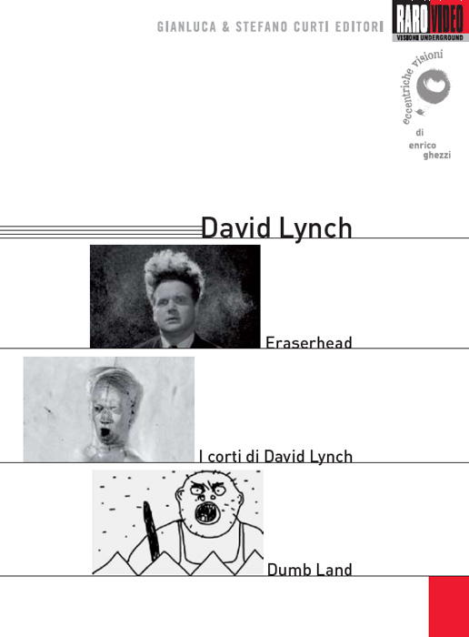 David Lynch Box: Eraserhead + Dumbland + i corti  (3 DVD + LIBRO)