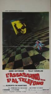 Assassino è al telefono, L’ (locandina 33×70)