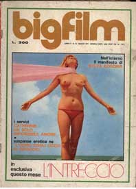 Bigfilm n.13 (marzo 1971): MARISA MELL in ‘L’intreccio’