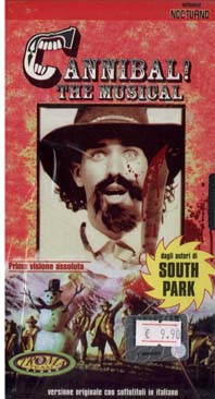 Cannibal the musical (Troma) VHS CON SOTTOTITOLI IN ITALIANO