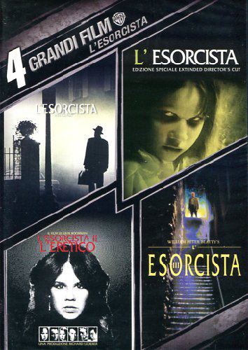 Esorcista + Esorcista 2 + Esorcista 3 + Esorcista extended cut (4 DVD)