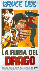 Furia del drago, La (locandina 70×33)