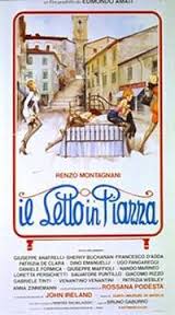 Letto in piazza, Il (locandina 70×33)